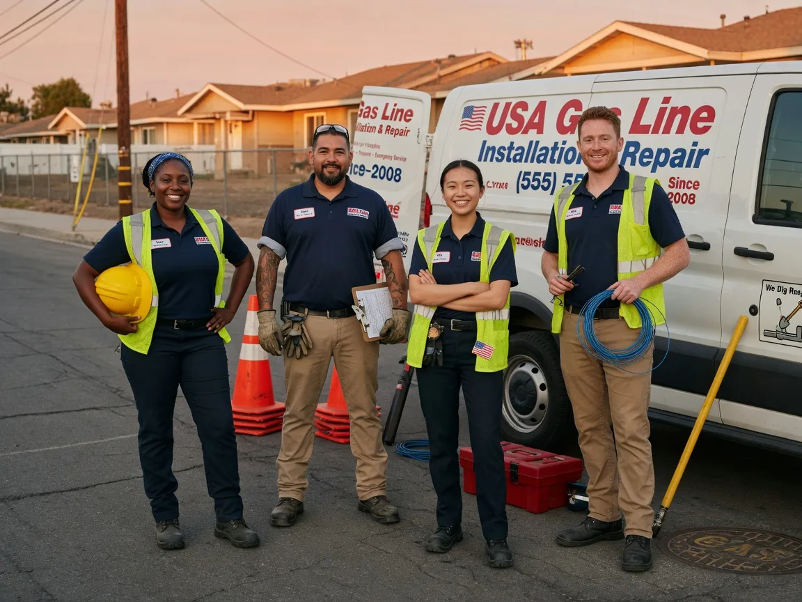 Gas Line Installation company in Humboldt, MN